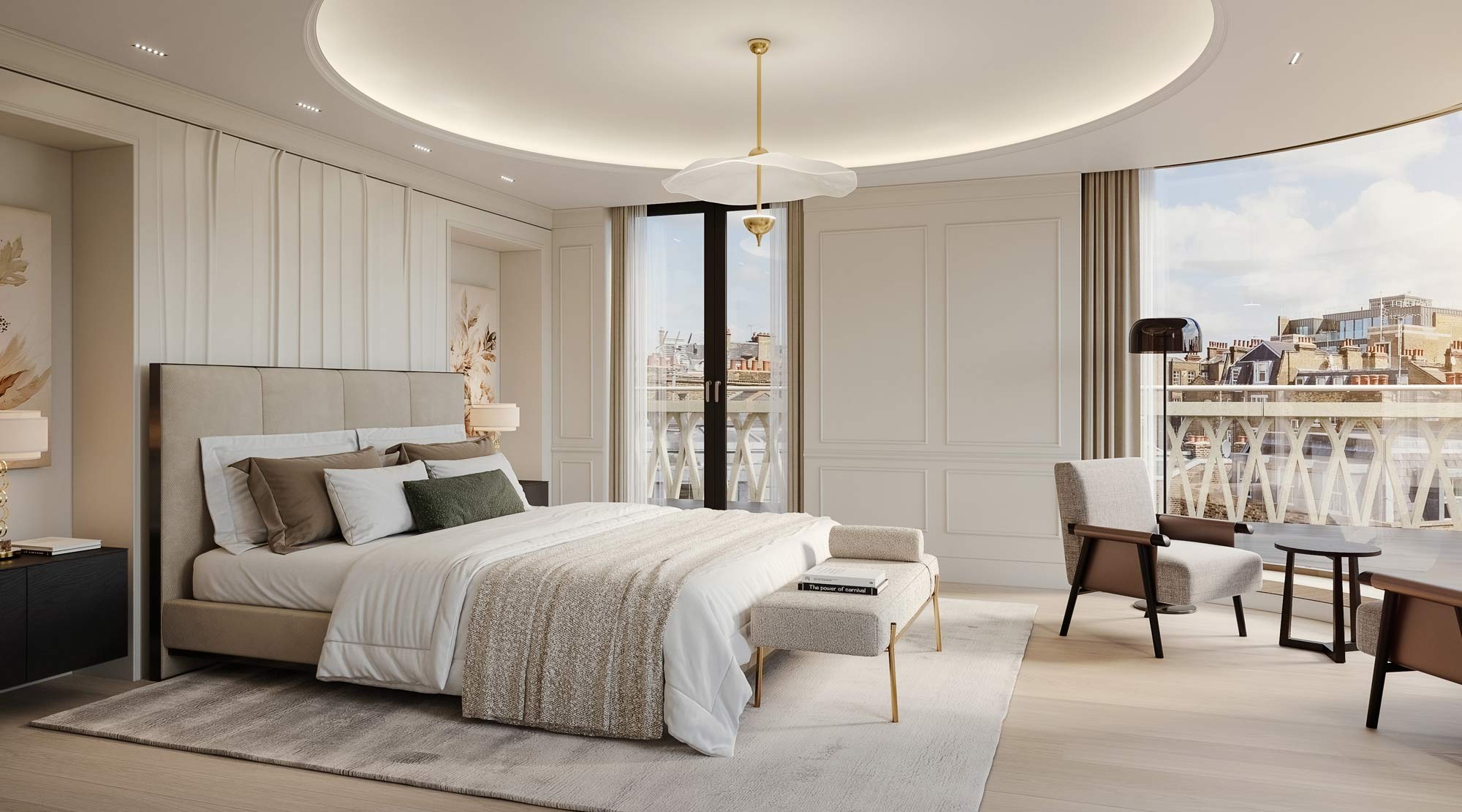 Marylebone Square公寓 私人阳台